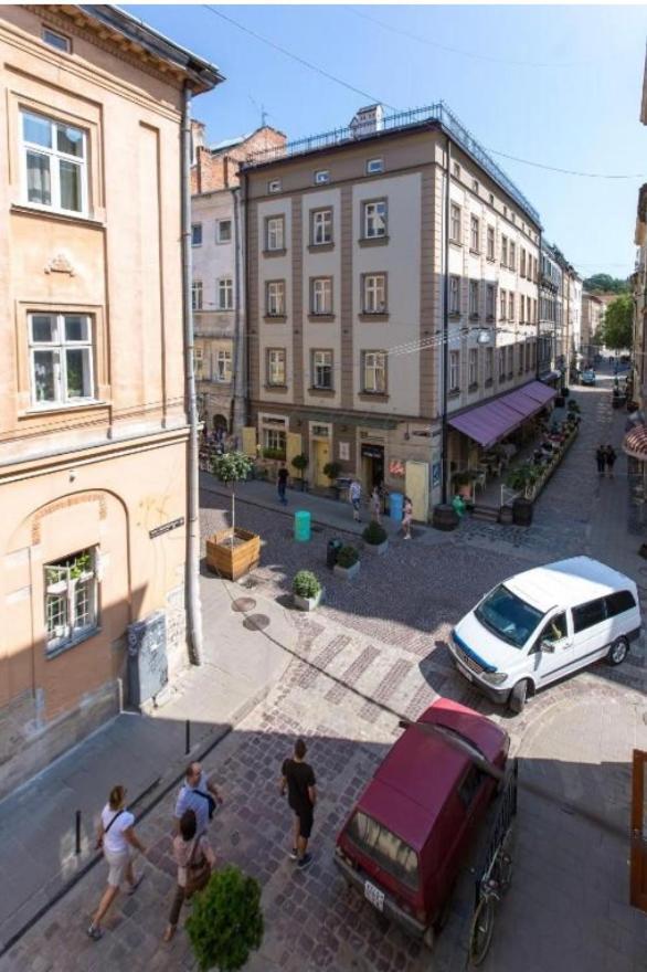 Apartment On Staroyevreyska 26 Lviv Eksteriør billede
